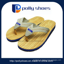 Mens Thong Slipper Slip na sapatilha praia simples piscina ginásio